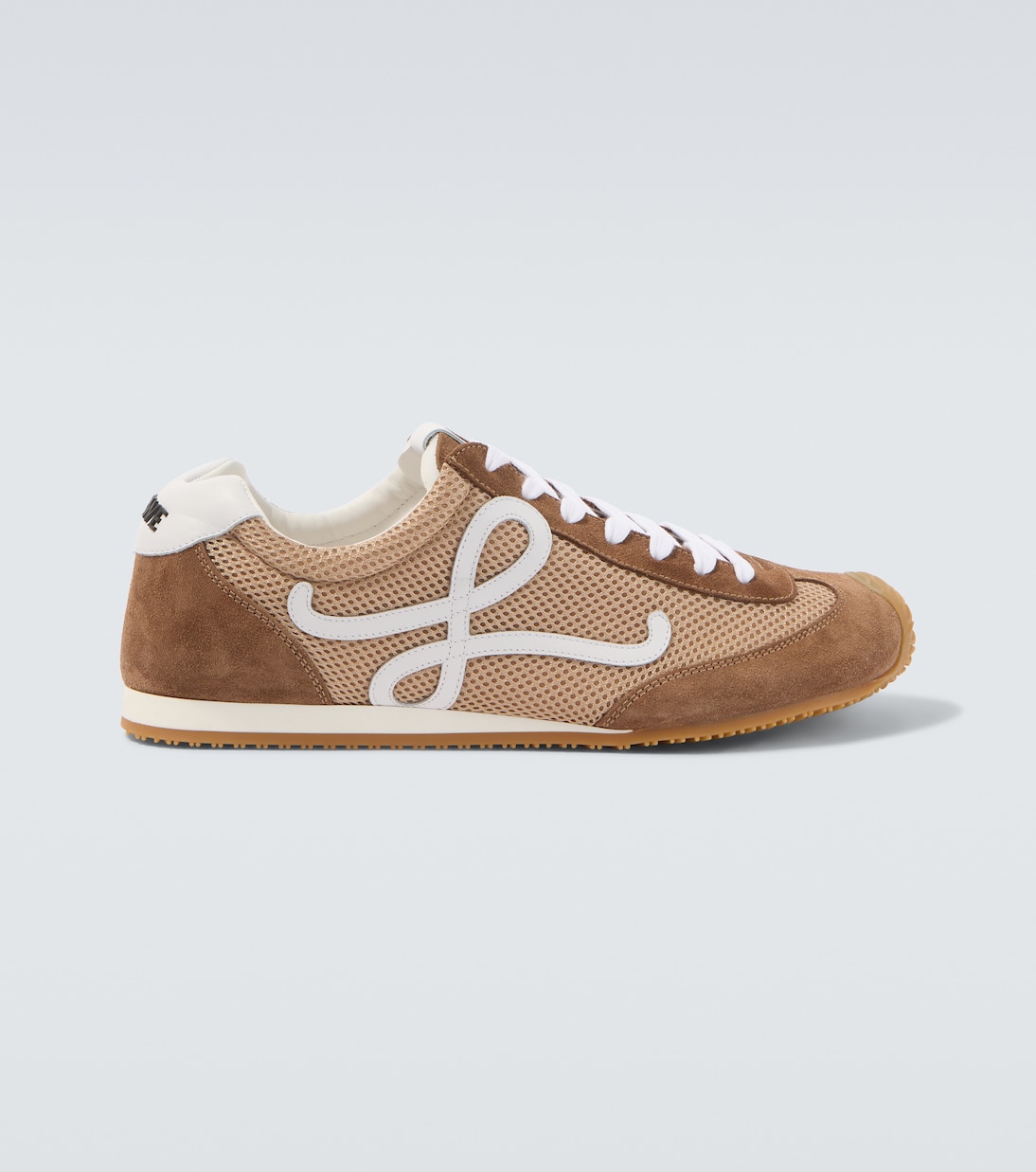 Ballet Runner 2.0 suede-trimmed sneakers | Loewe