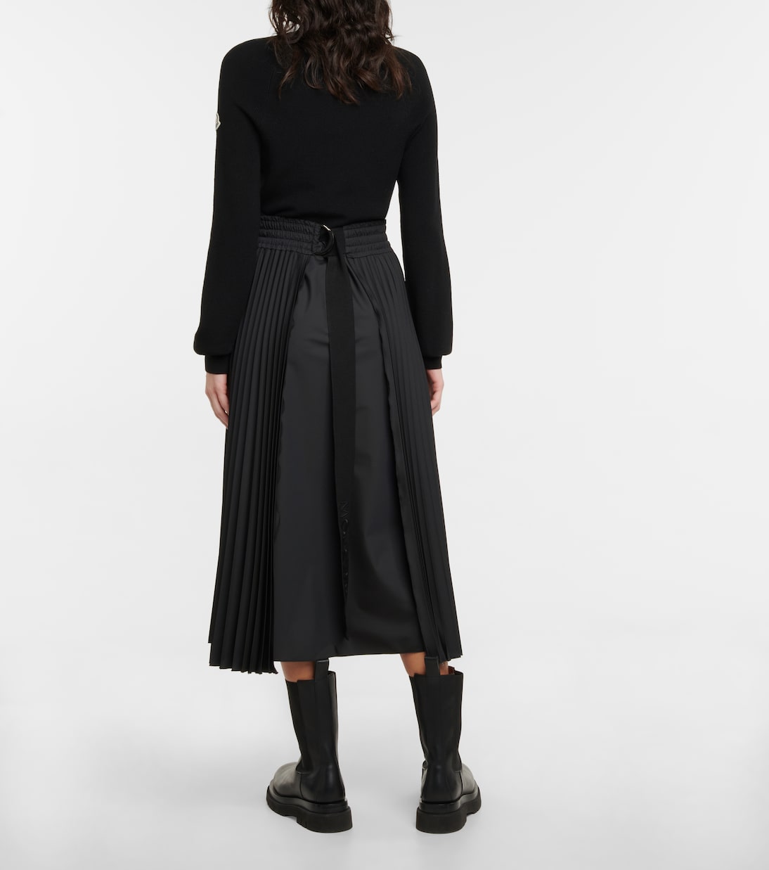 Wool midi dress | Moncler