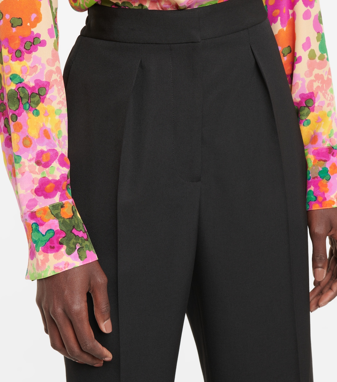 Tapered-Hose Nicole aus Wolle | Stella McCartney