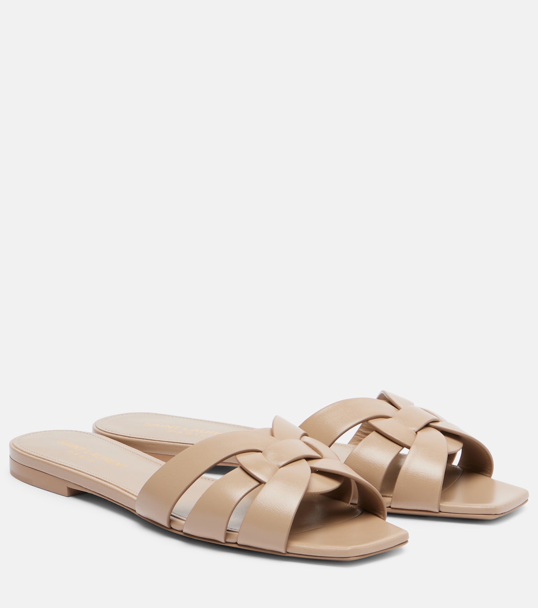 Tribute Nu Pieds 05 leather sandals | Saint Laurent