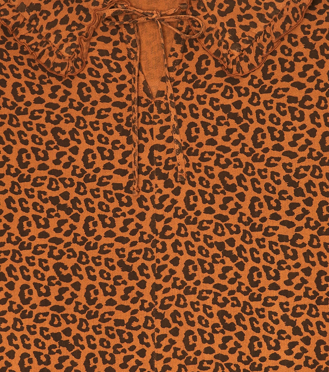 Federica leopard-print cotton dress | The New Society