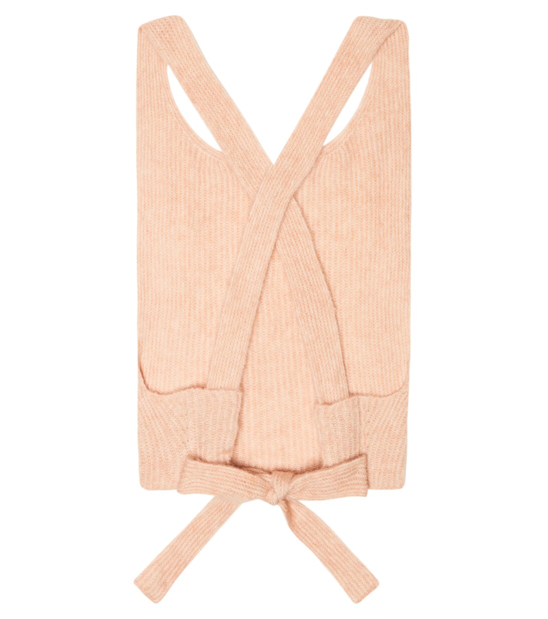 Raccoon wool and mohair-blend top | Morley