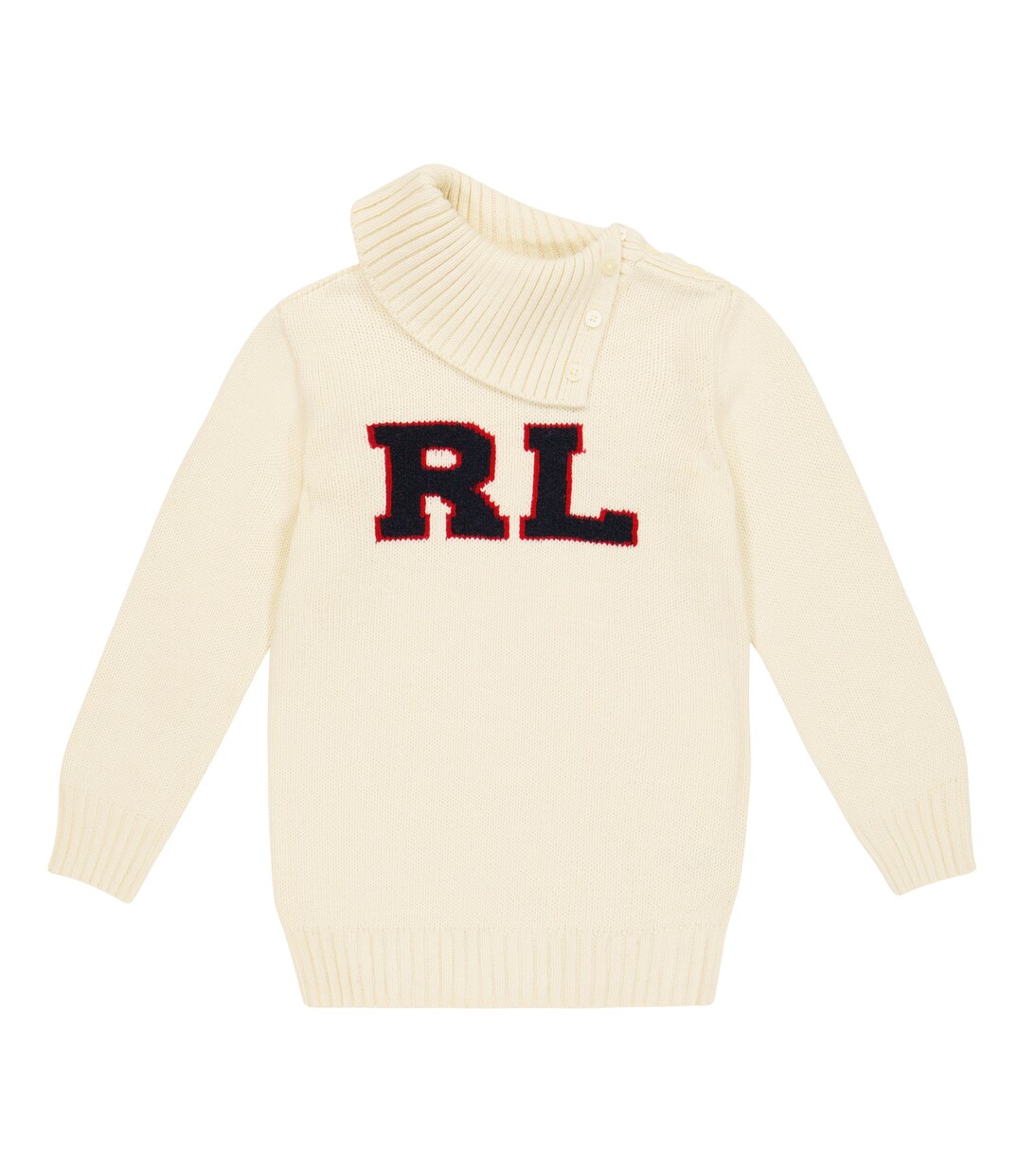 Intarsia turtleneck sweater | Polo Ralph Lauren Kids