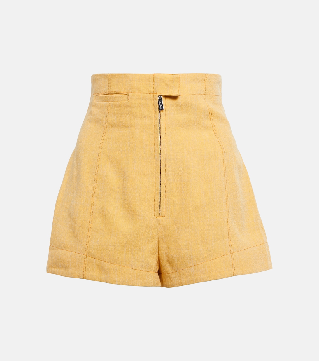 Le Short Areia high-rise linen-blend shorts | Jacquemus