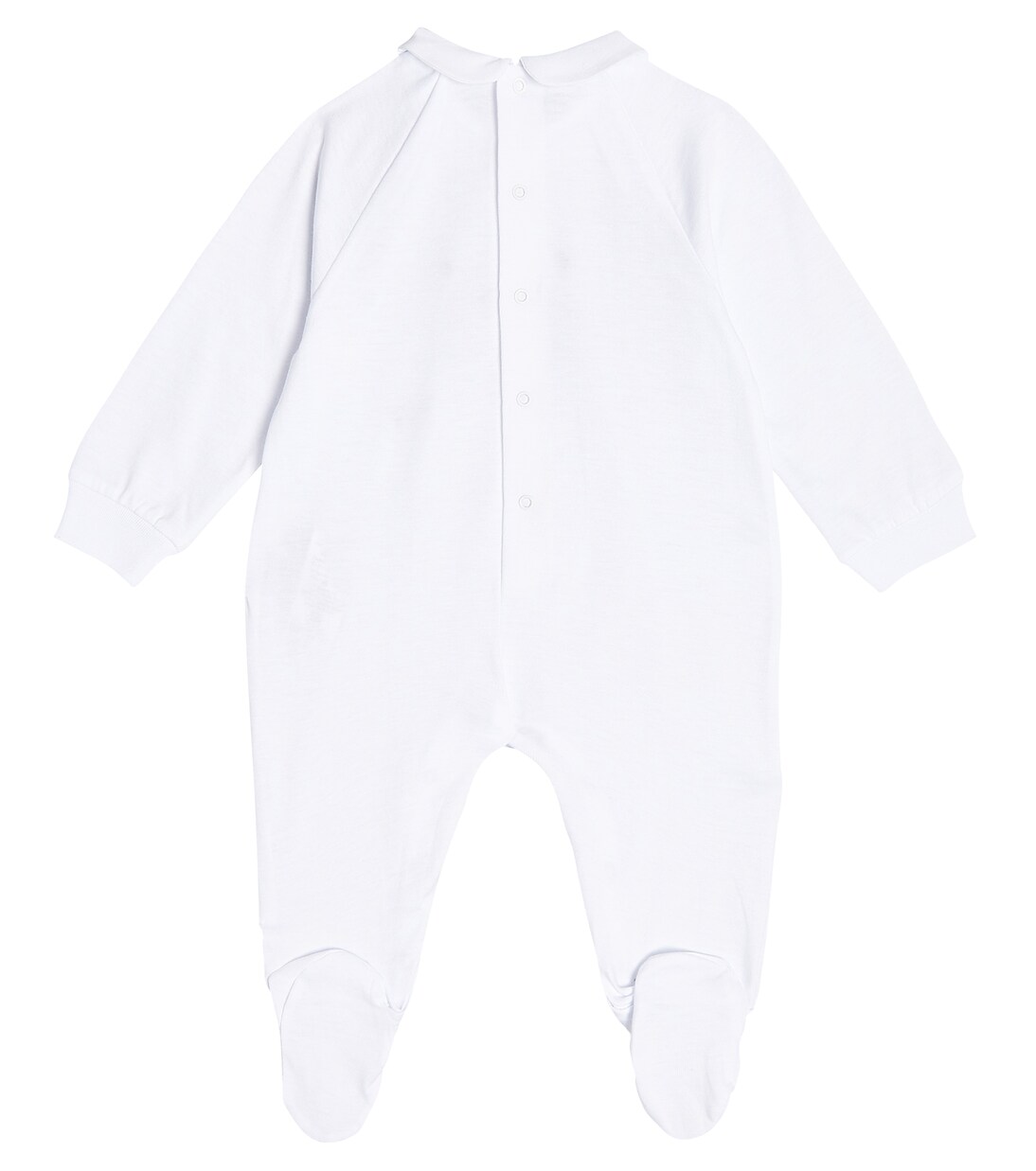 Baby printed cotton playsuit | Il Gufo