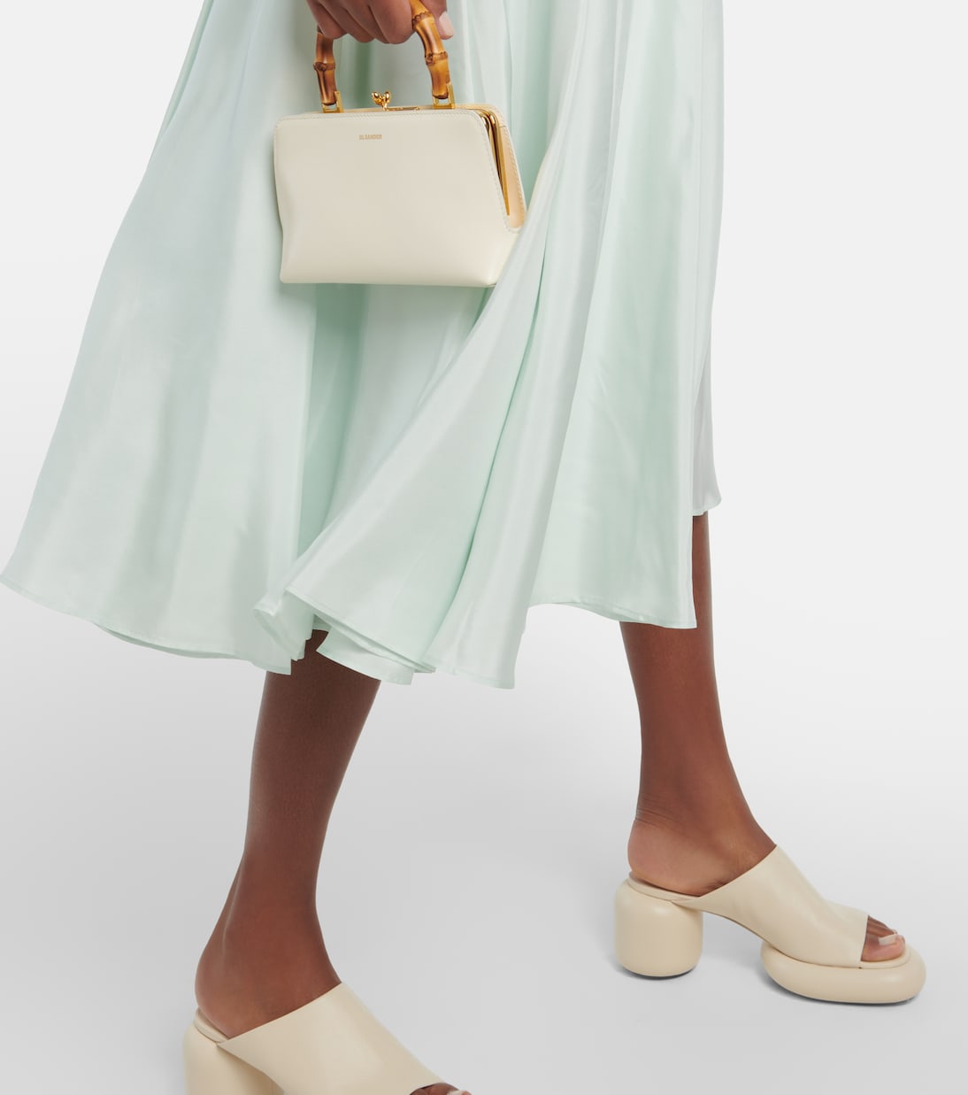 Smithfield silk midi skirt | Joseph