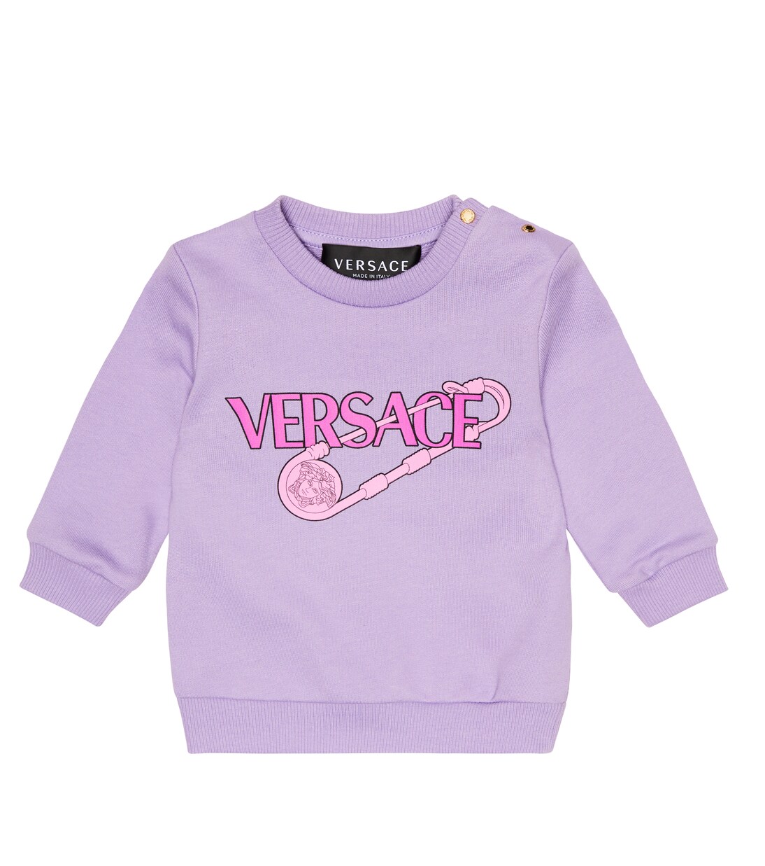 Baby Sweatshirt aus Baumwolle | Versace Kids