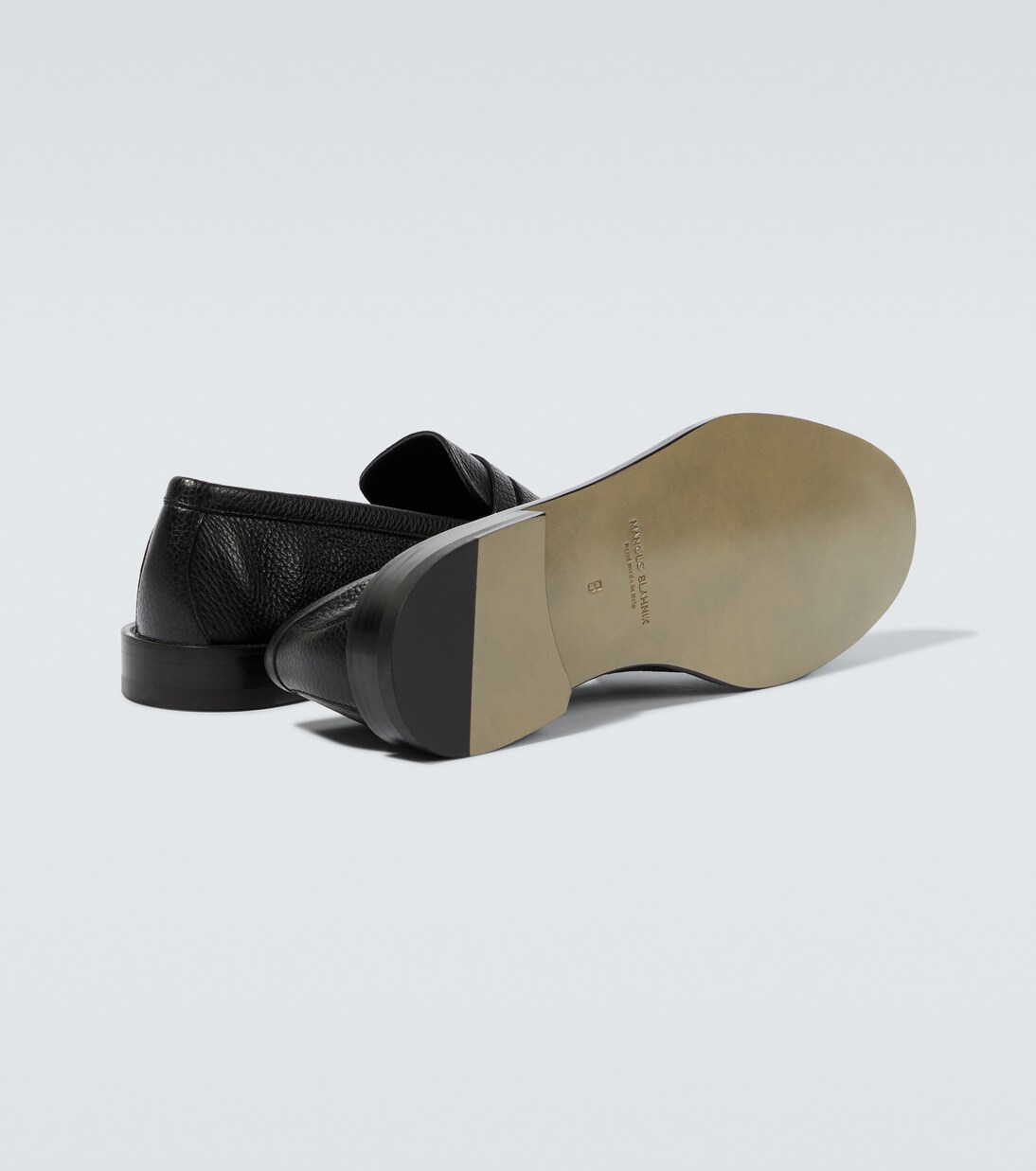 Mocasines penny Perry de piel | Manolo Blahnik