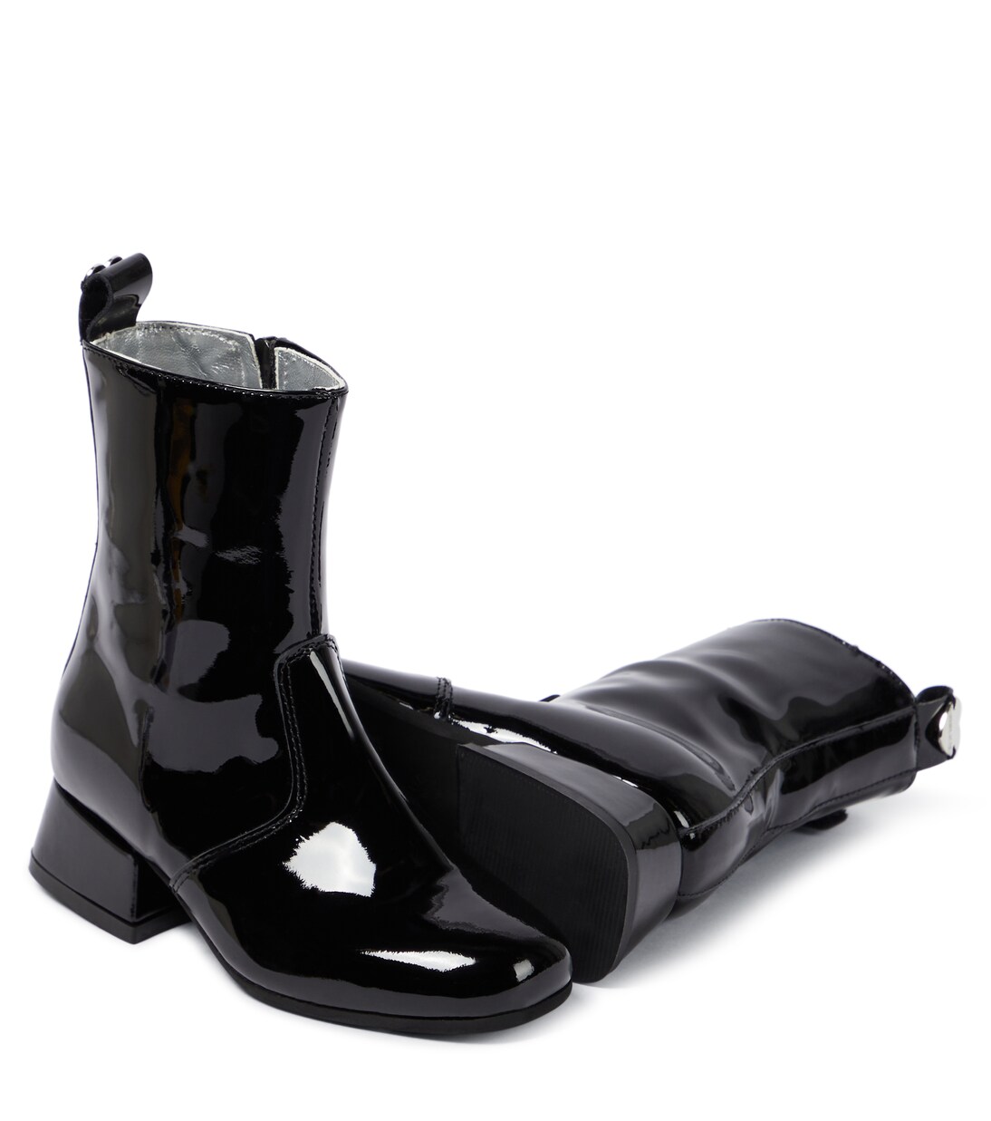 Patent leather boots | Monnalisa