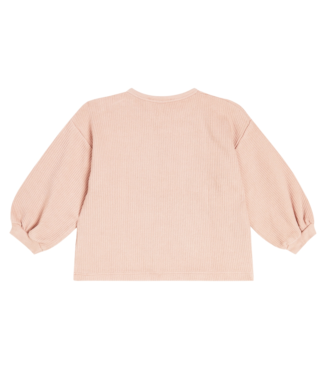 Baby printed ribbed cotton-blend sweatshirt | Bobo Choses