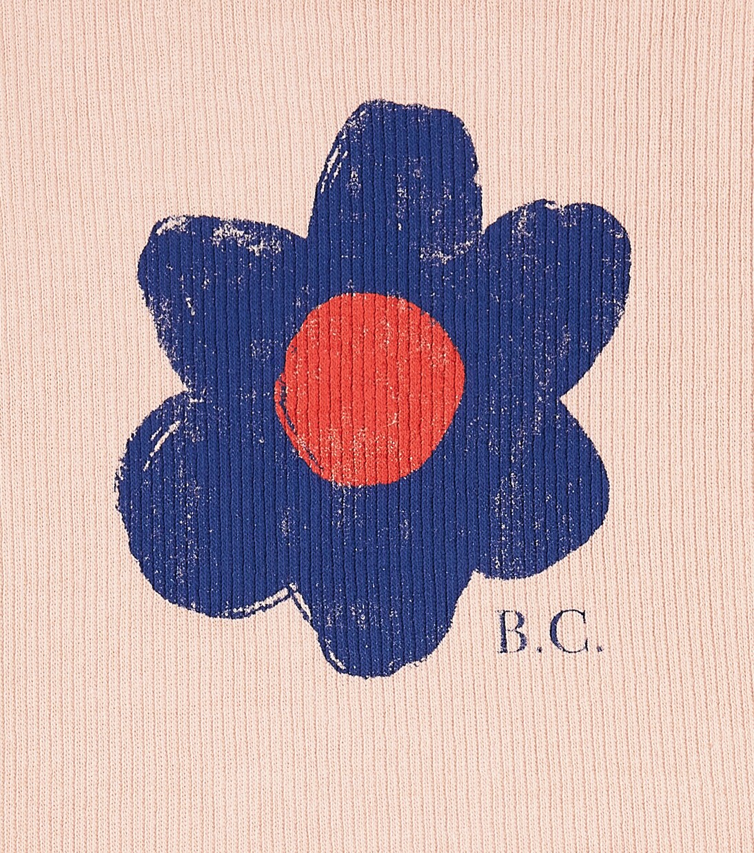 Baby printed ribbed cotton-blend sweatshirt | Bobo Choses