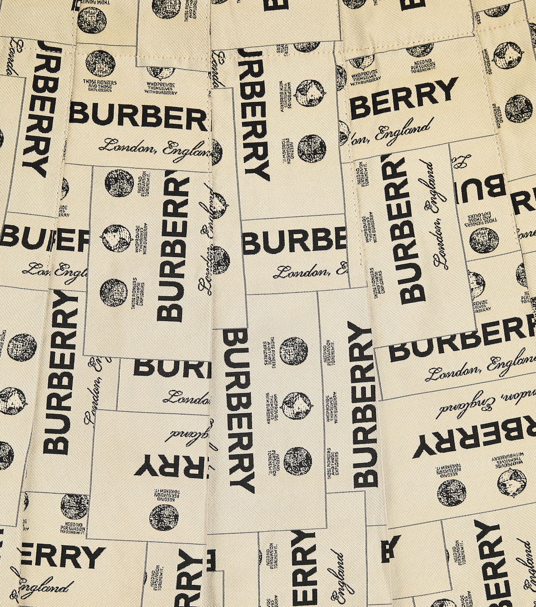 Gonna in jacquard a pieghe  | Burberry Kids