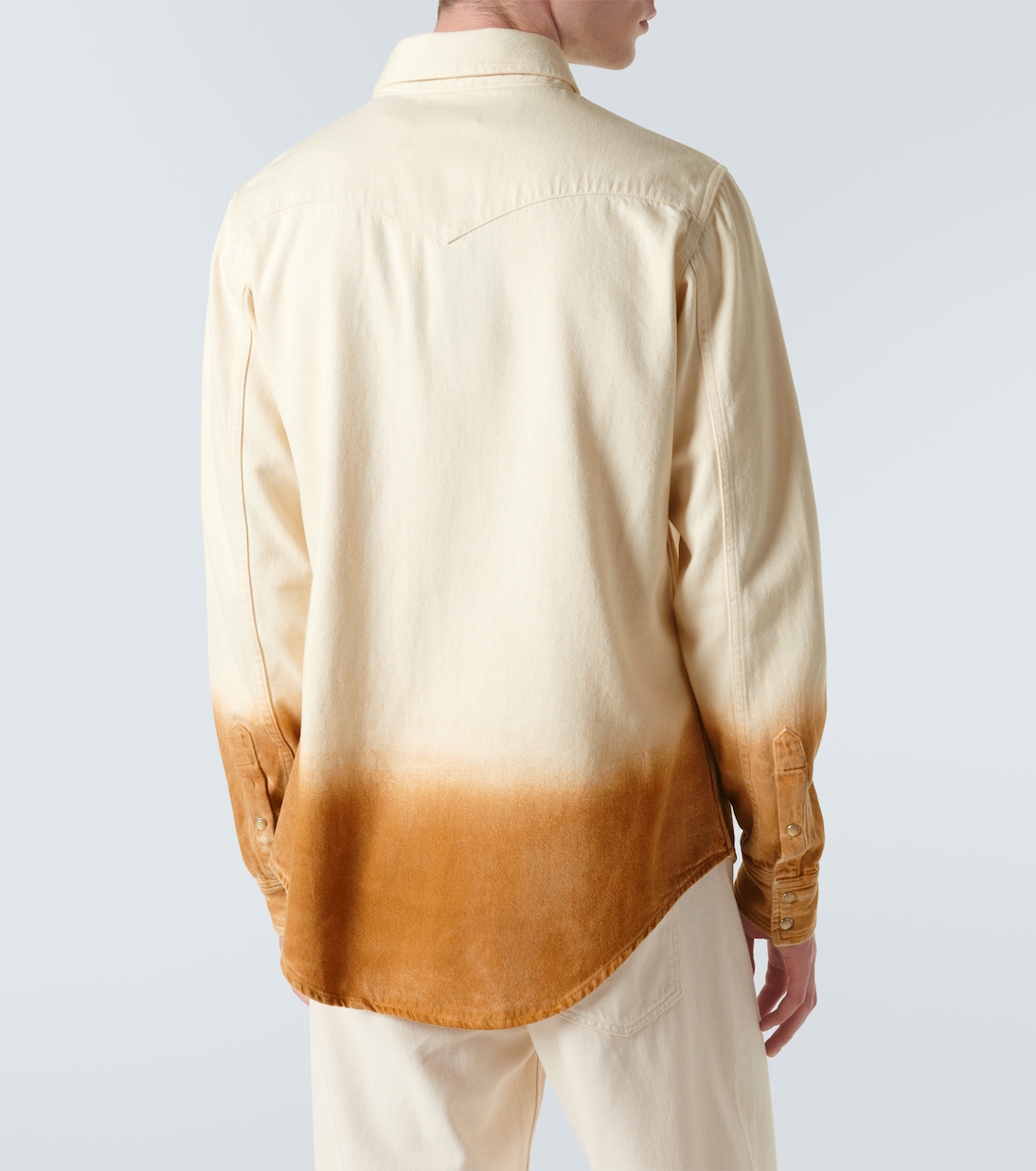 Chemise Bright Hues imprimée en jean | Alanui