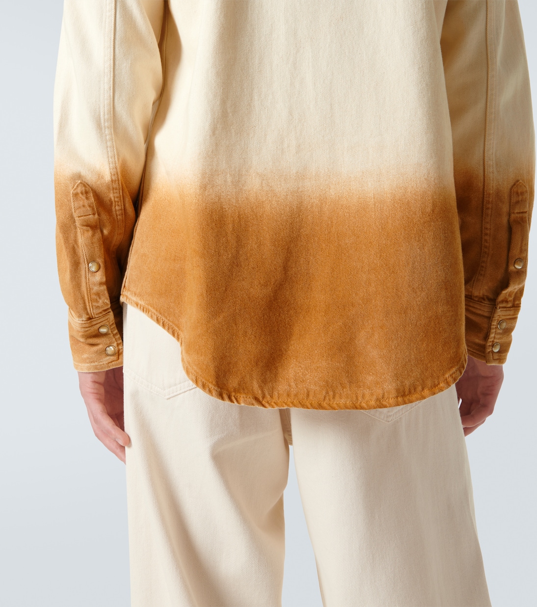 Chemise Bright Hues imprimée en jean | Alanui