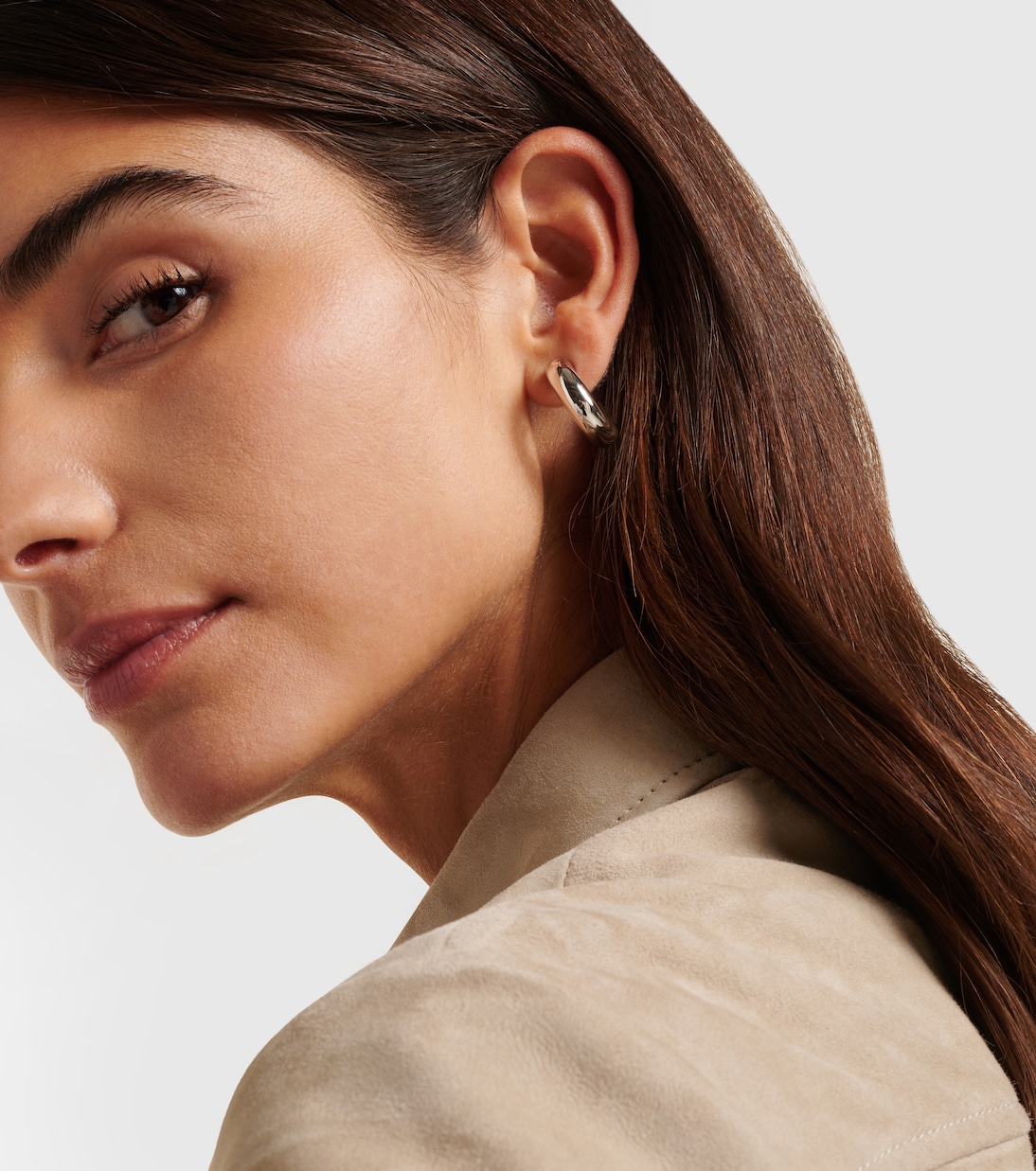 Samira Micro 14kt gold-plated hoop earrings | Jennifer Fisher