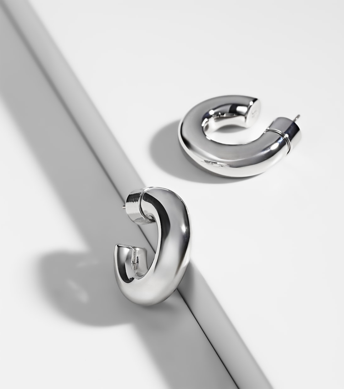 Samira Micro 14kt gold-plated hoop earrings | Jennifer Fisher