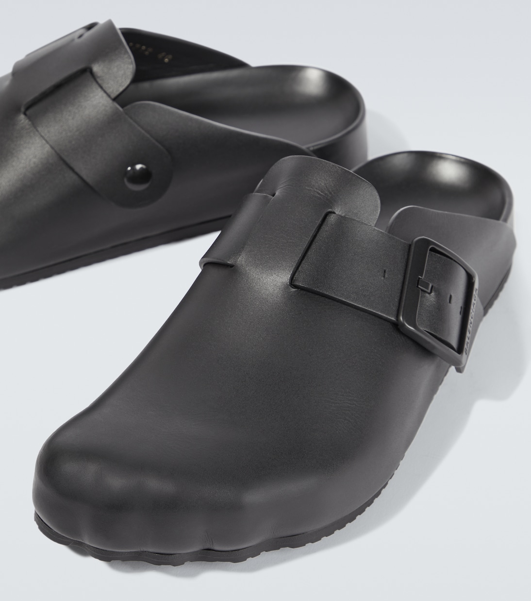 Zuecos Sunday de piel | Balenciaga