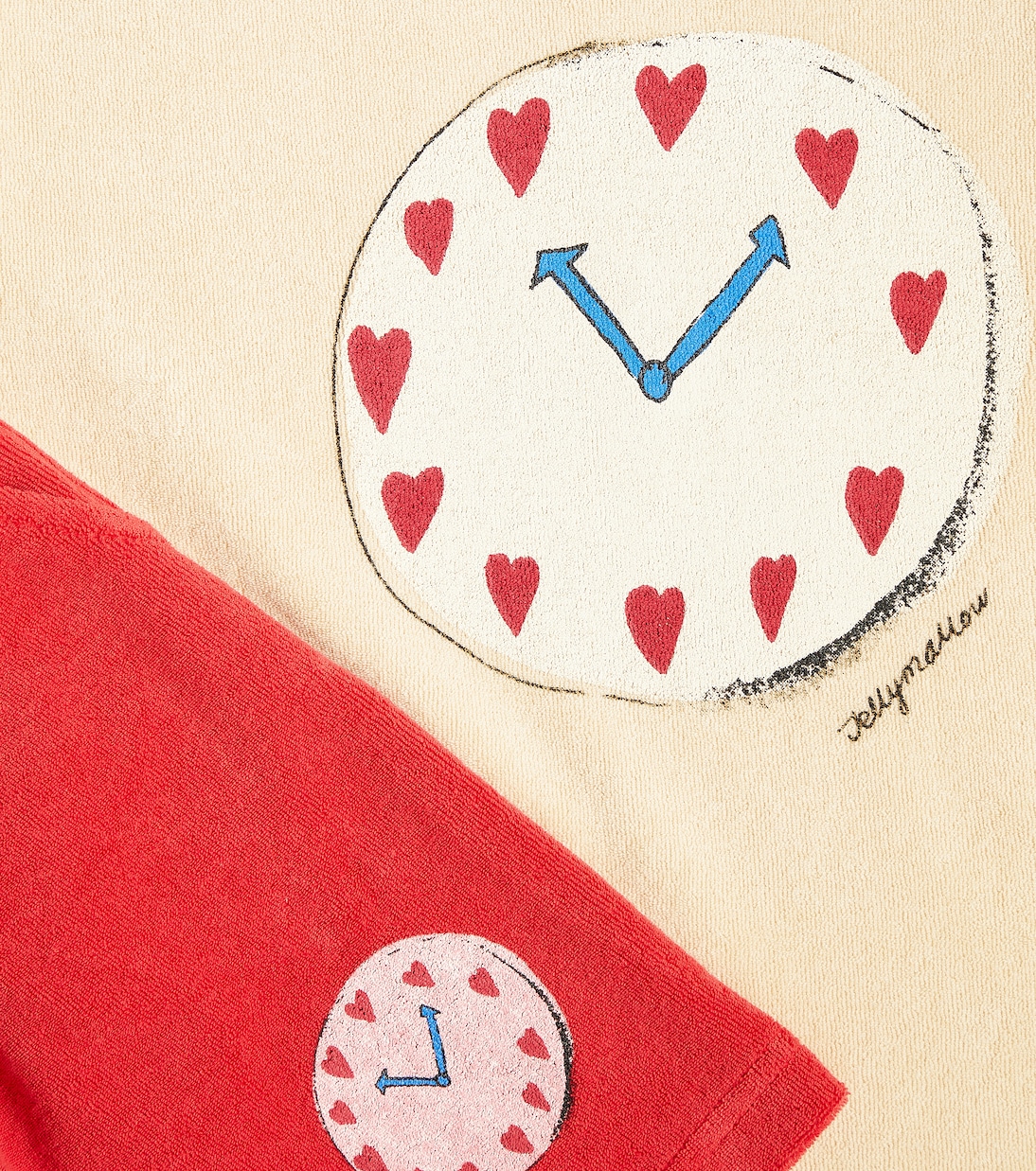 Watch terry T-shirt and shorts set | Jellymallow