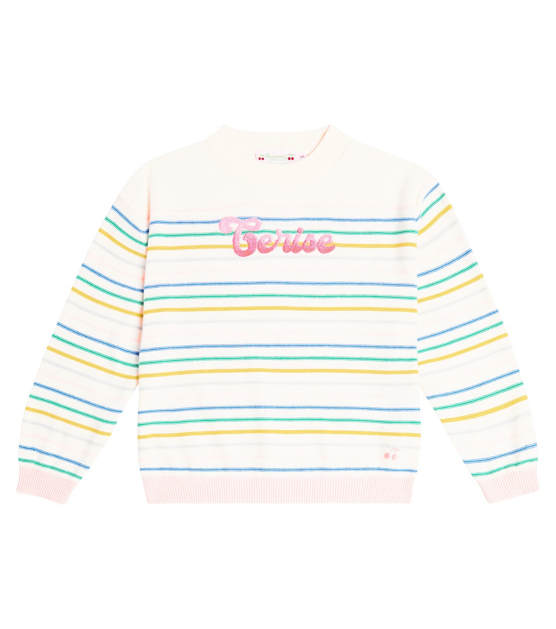 Anumati striped cotton and wool sweater | Bonpoint