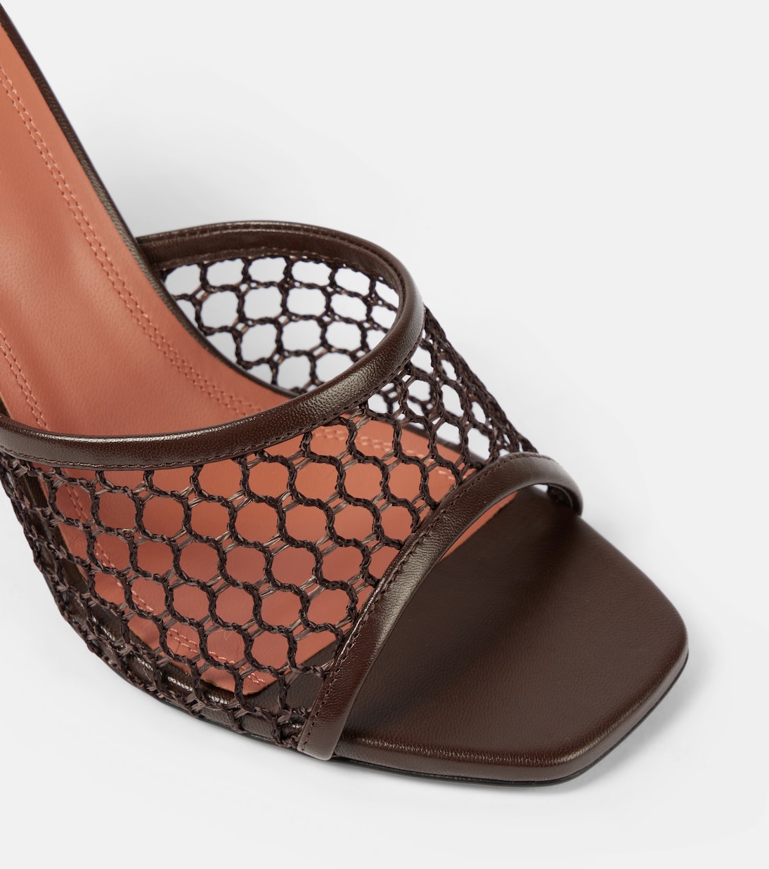 Lupita 95 mesh mules | Amina Muaddi