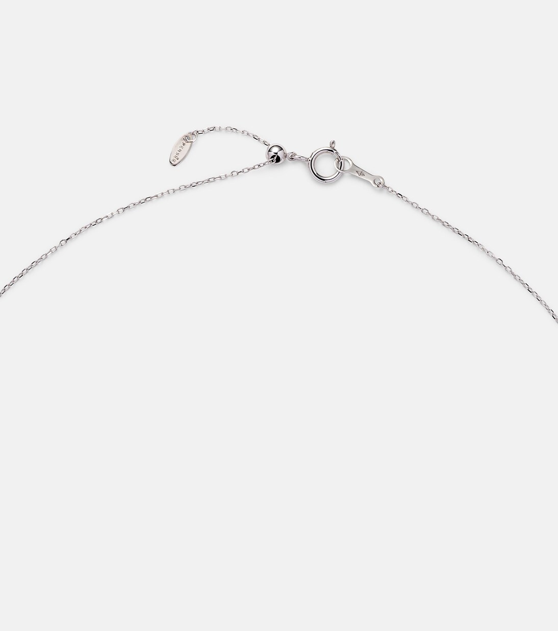 Collar de oro blanco de 18 ct con diamantes | Persée