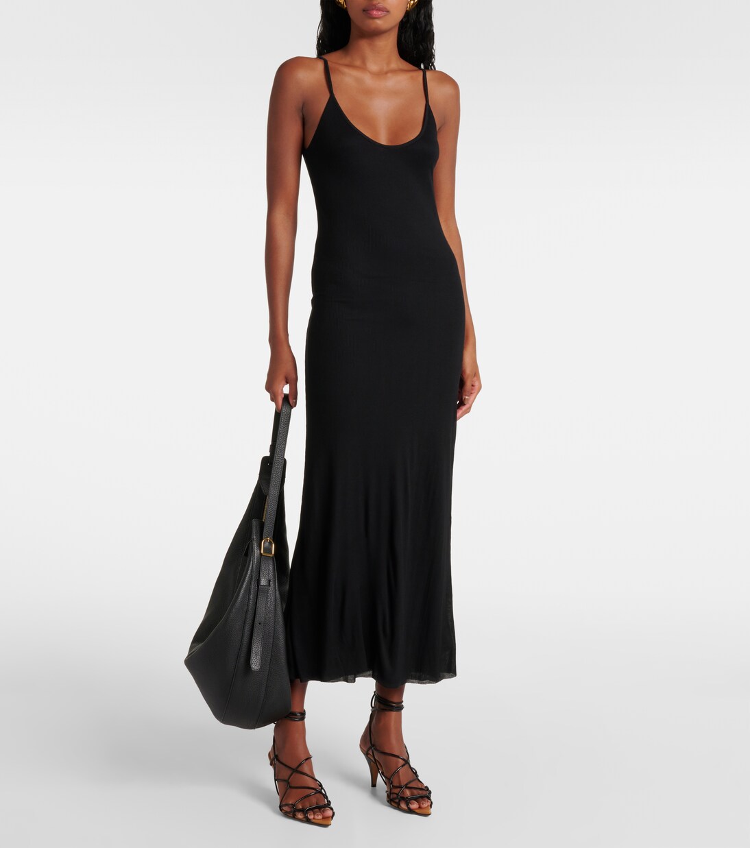 Robe midi Leesal | Khaite