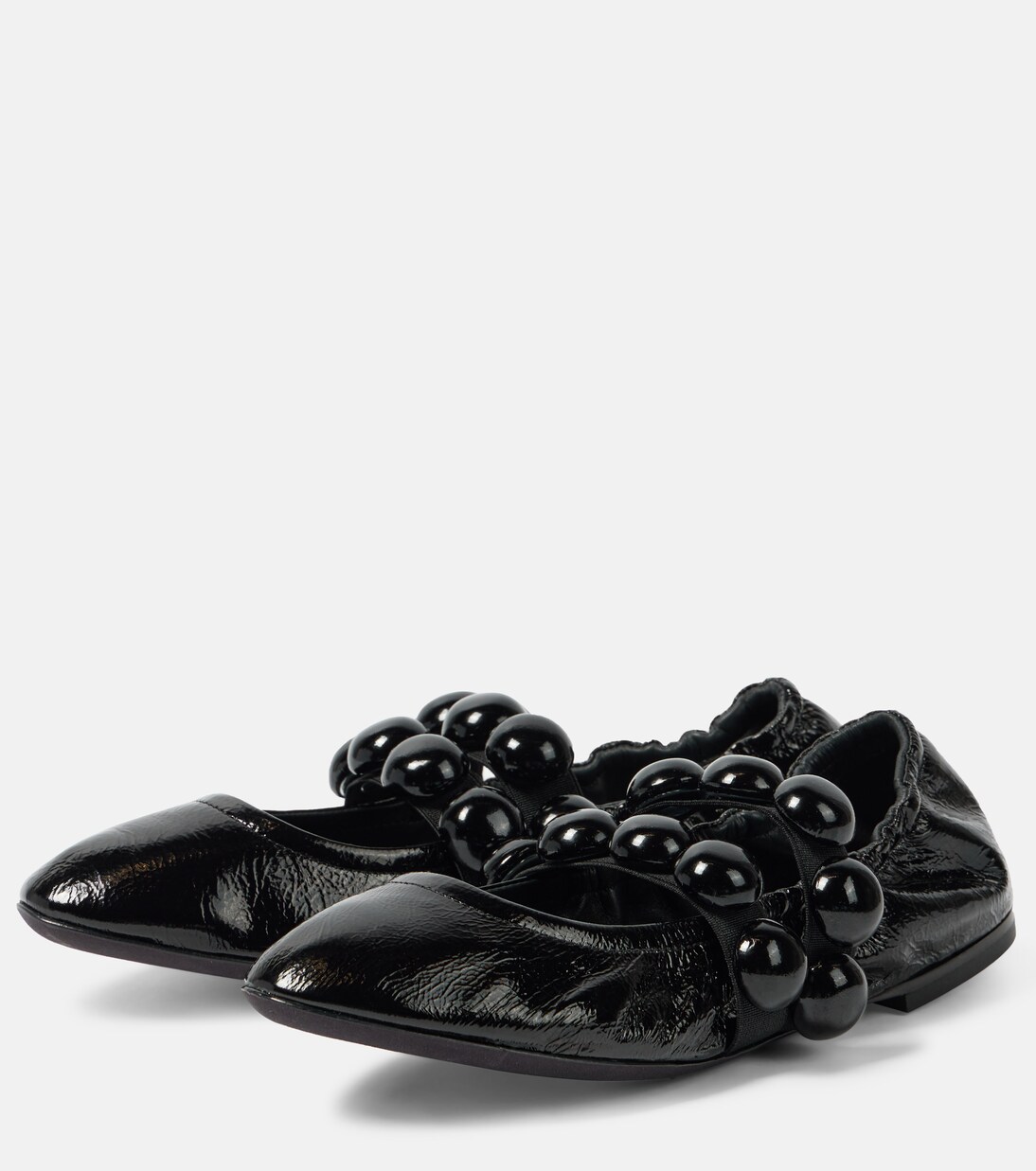Sphere patent leather Mary Jane flats | Alaïa