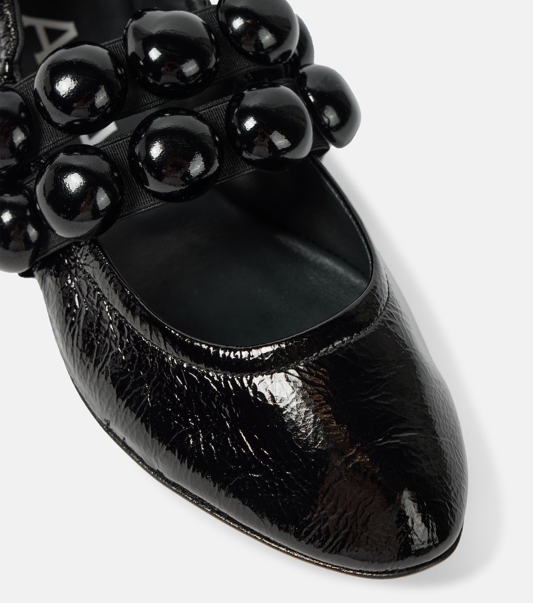 Sphere patent leather Mary Jane flats | Alaïa