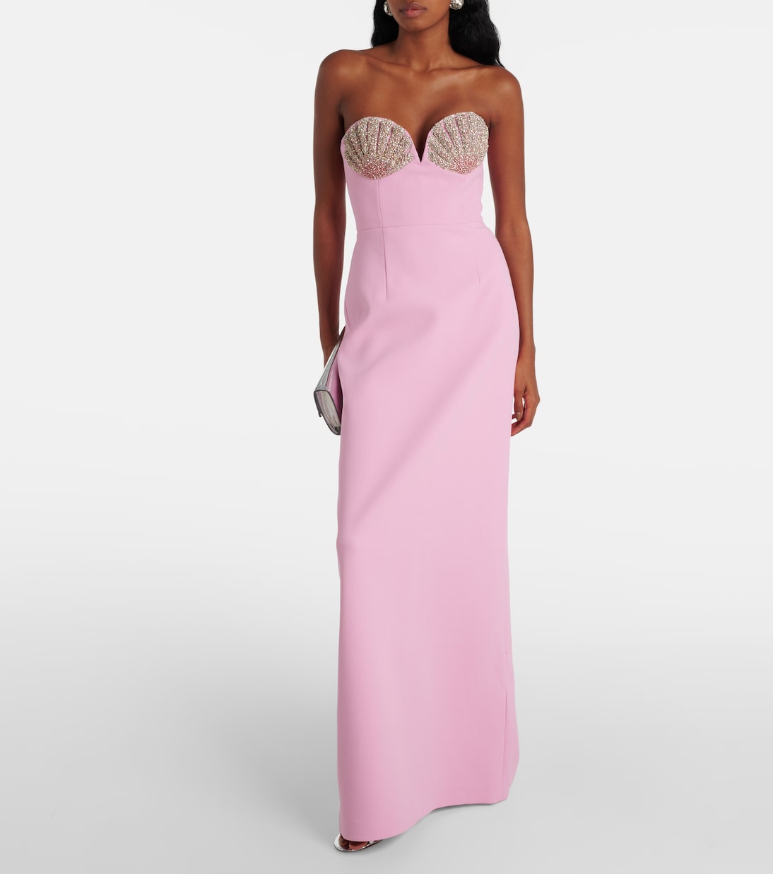 Cordelia embellished strapless gown | Rebecca Vallance