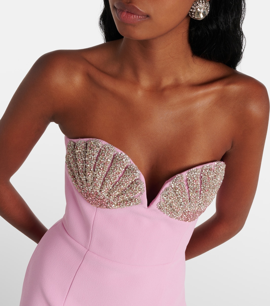 Cordelia embellished strapless gown | Rebecca Vallance