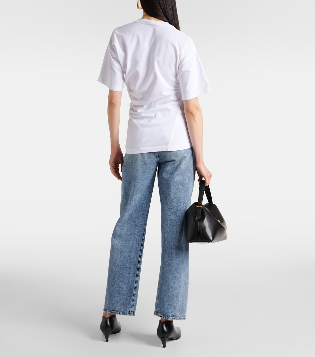 T-Shirt Twisted aus Baumwoll-Jersey | Toteme