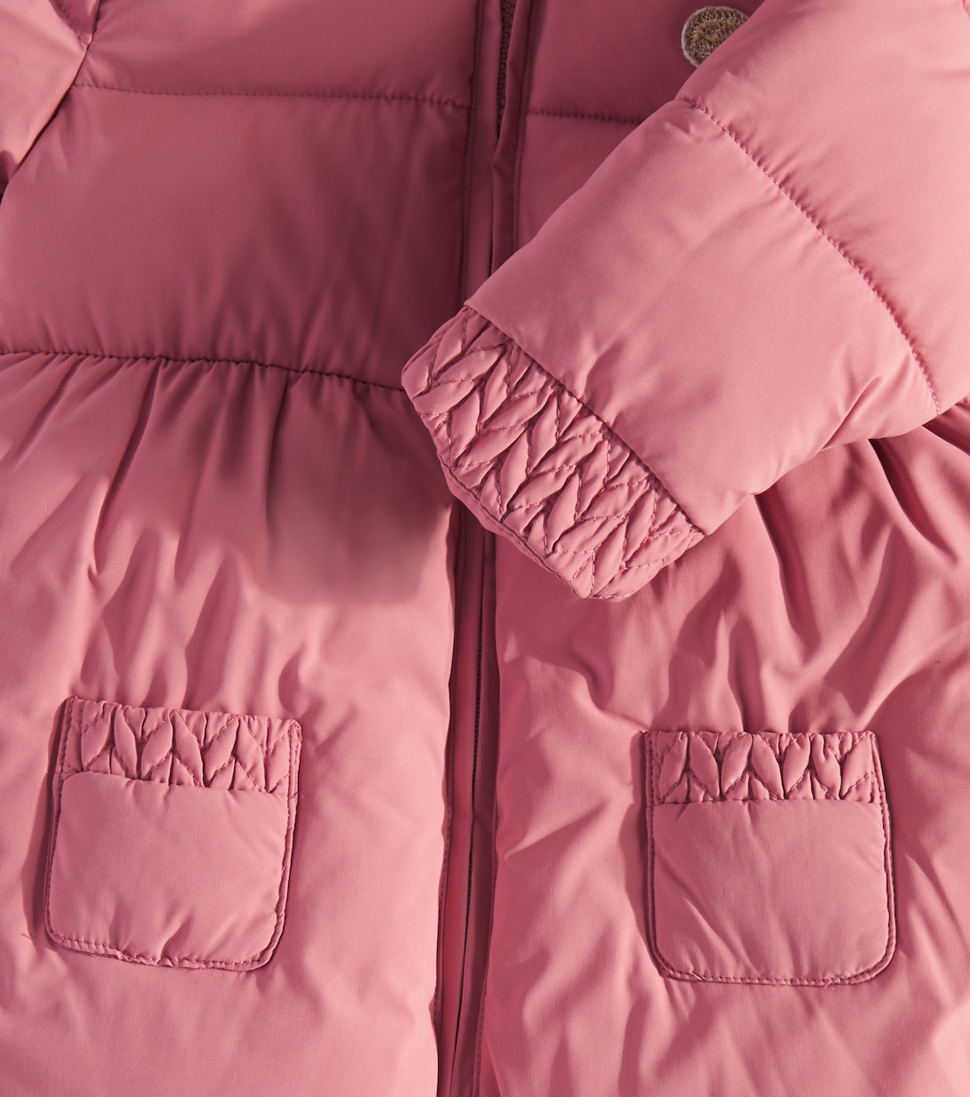 Baby faux fur-trimmed snowsuit | Tartine et Chocolat