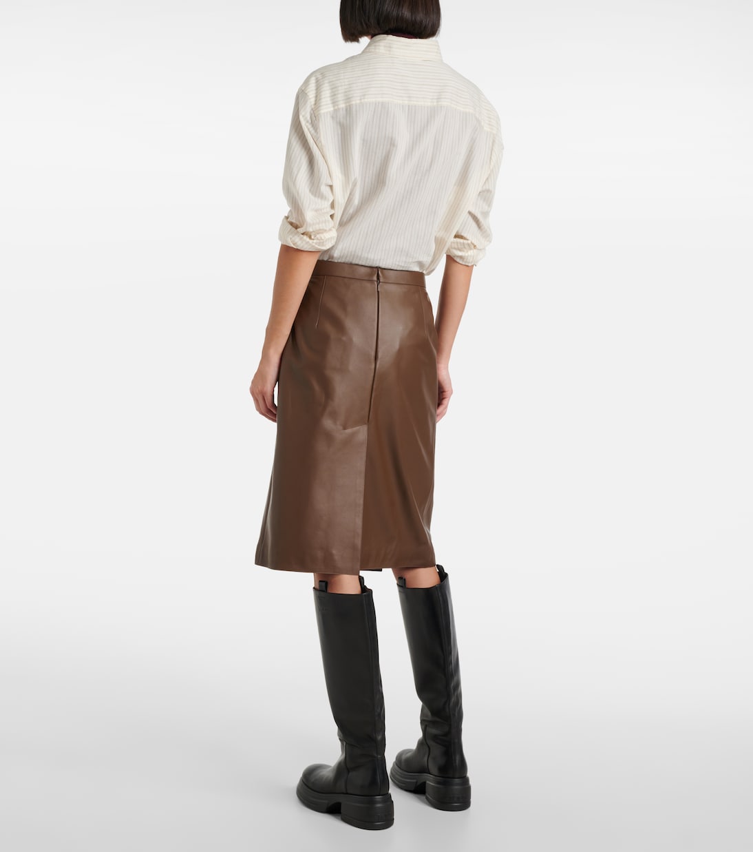 Bleistiftrock aus Leder | Tod's