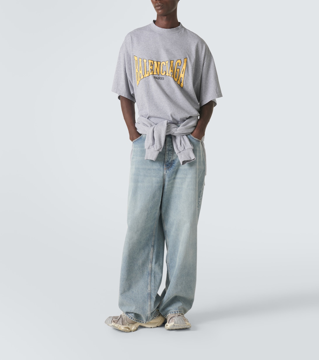 Oversized cotton jersey T-shirt | Balenciaga
