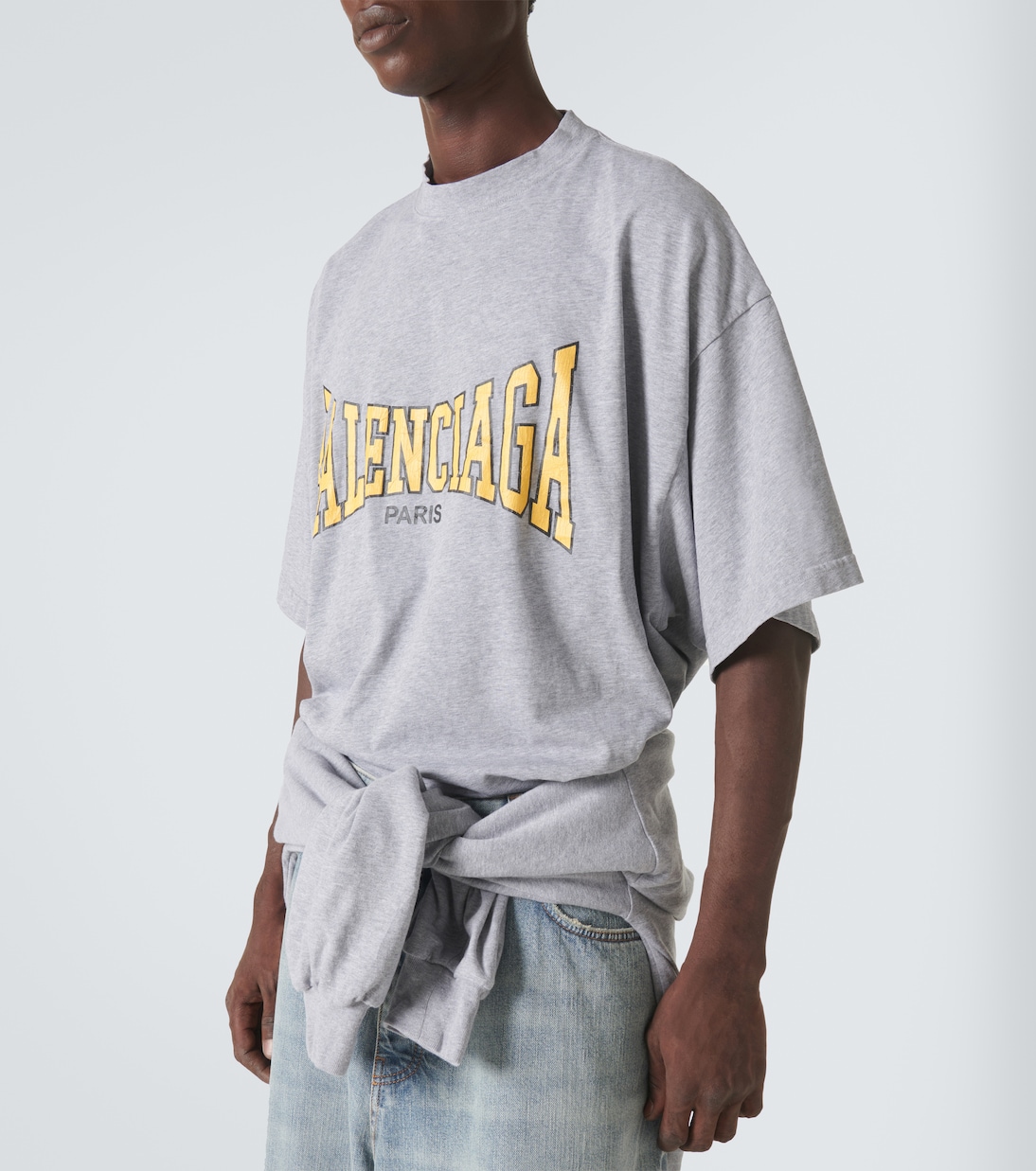 Oversized cotton jersey T-shirt | Balenciaga