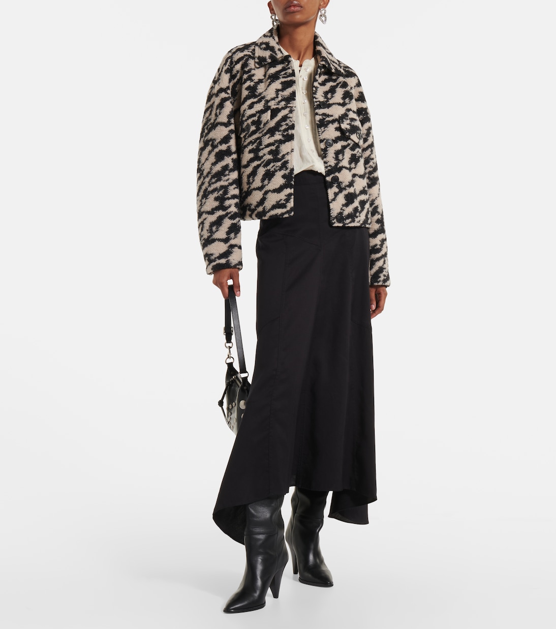 Bedruckte Jacke Ferida aus einem Wollgemisch | Marant Etoile