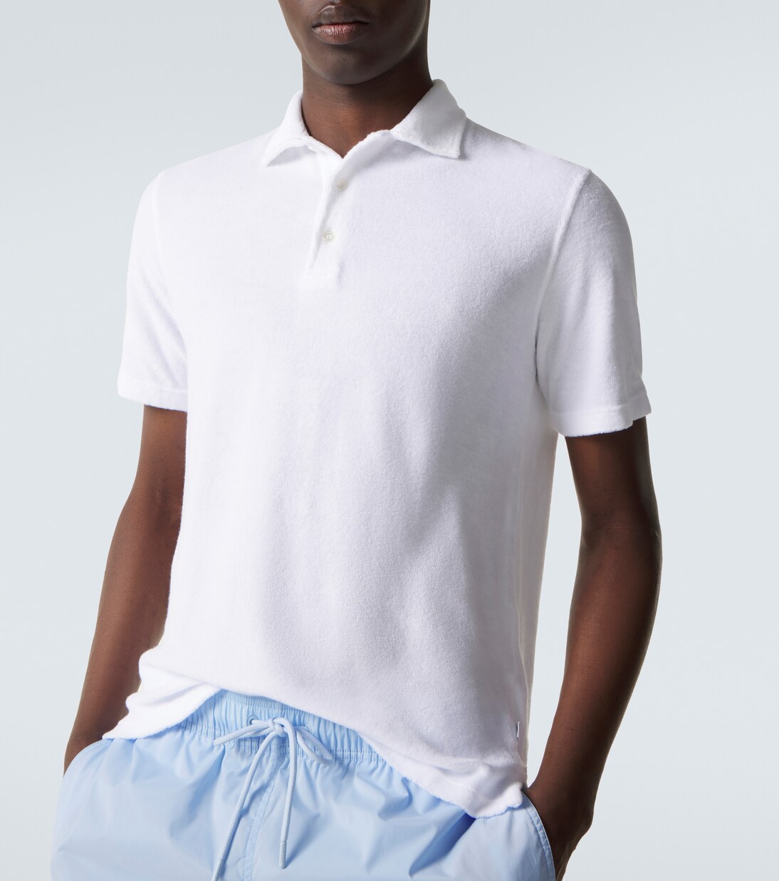 Polohemd aus Baumwollfrottee | Fedeli