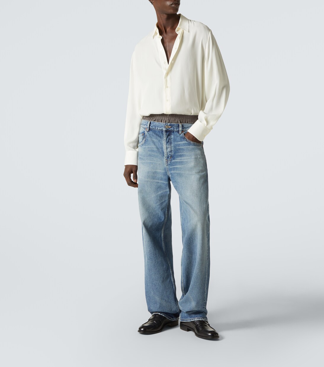 Boxer briefs de seda | Saint Laurent