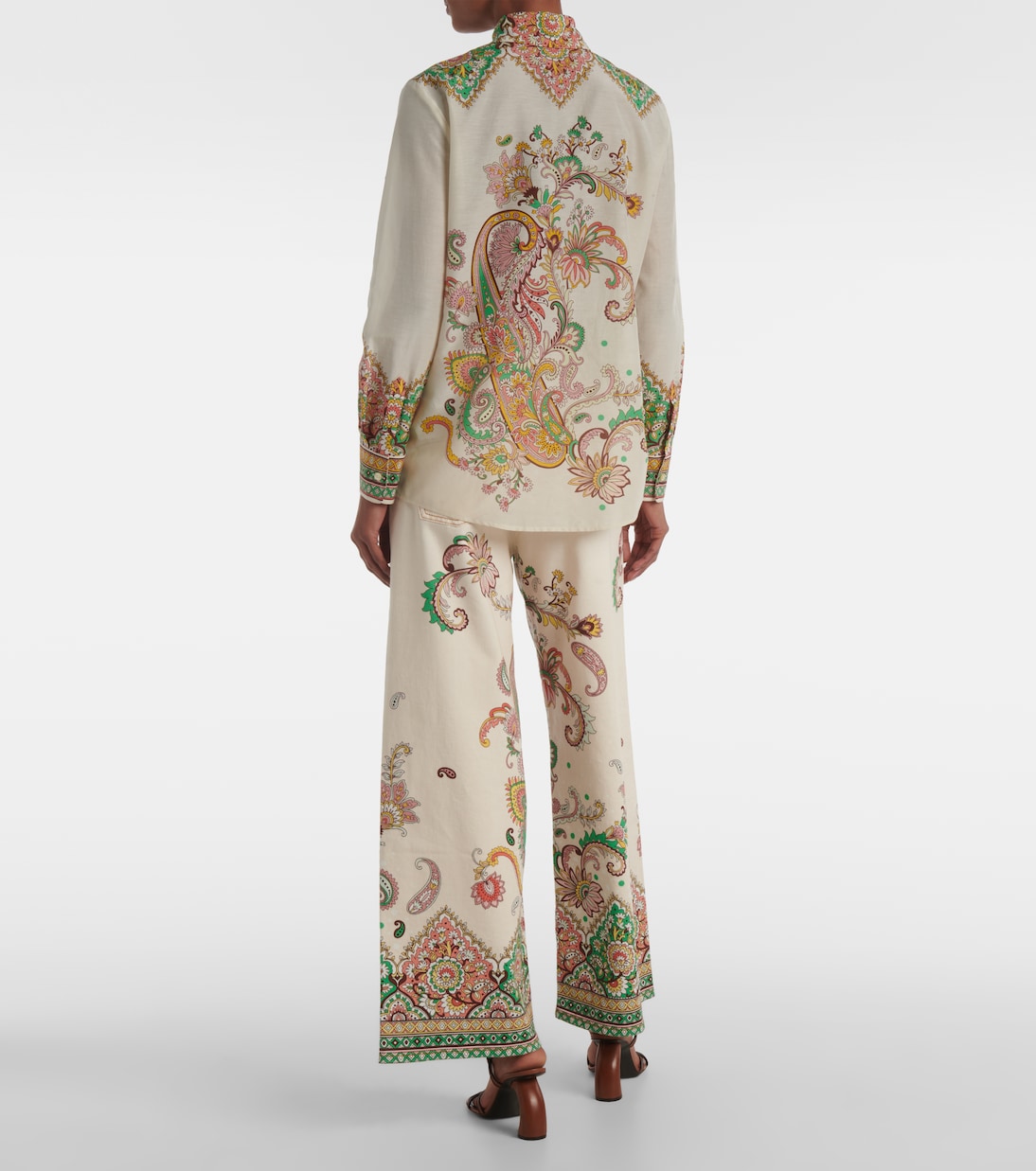 Printed cotton and silk shirt | Etro