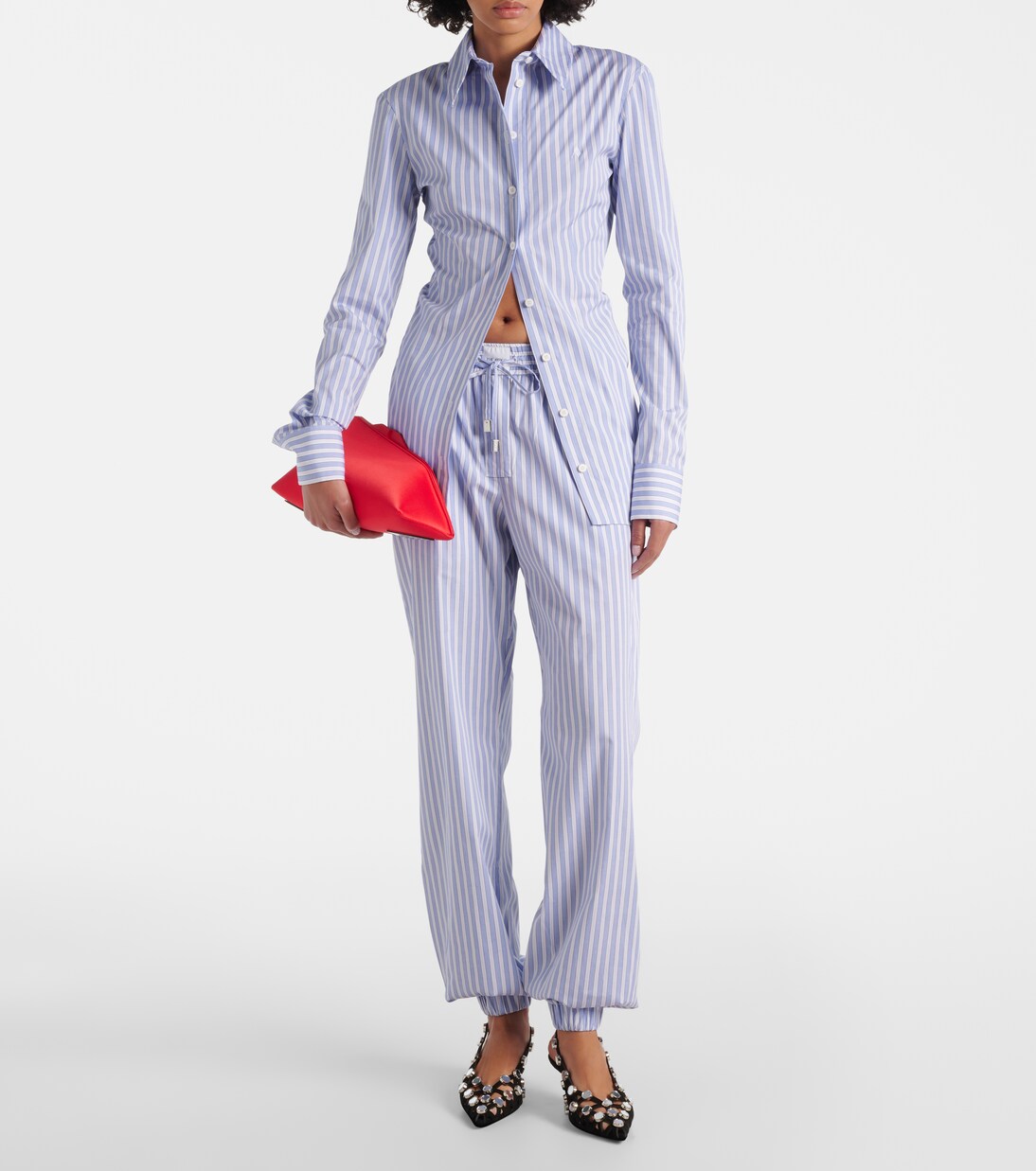 Pyjama-Hose aus Baumwolle | The Attico