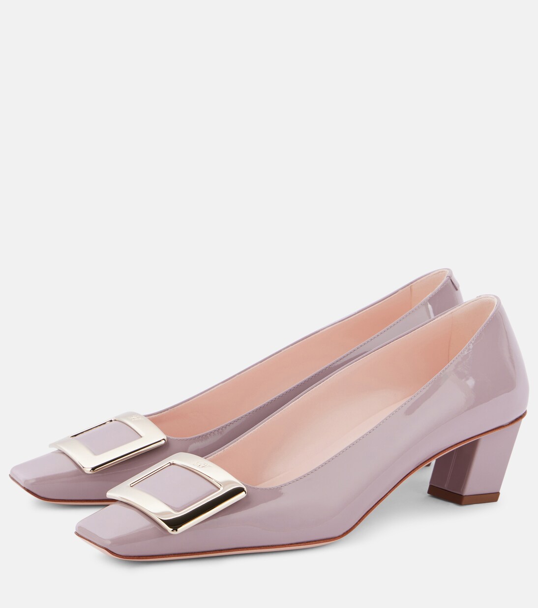 Belle Vivier 45 patent leather pumps | Roger Vivier