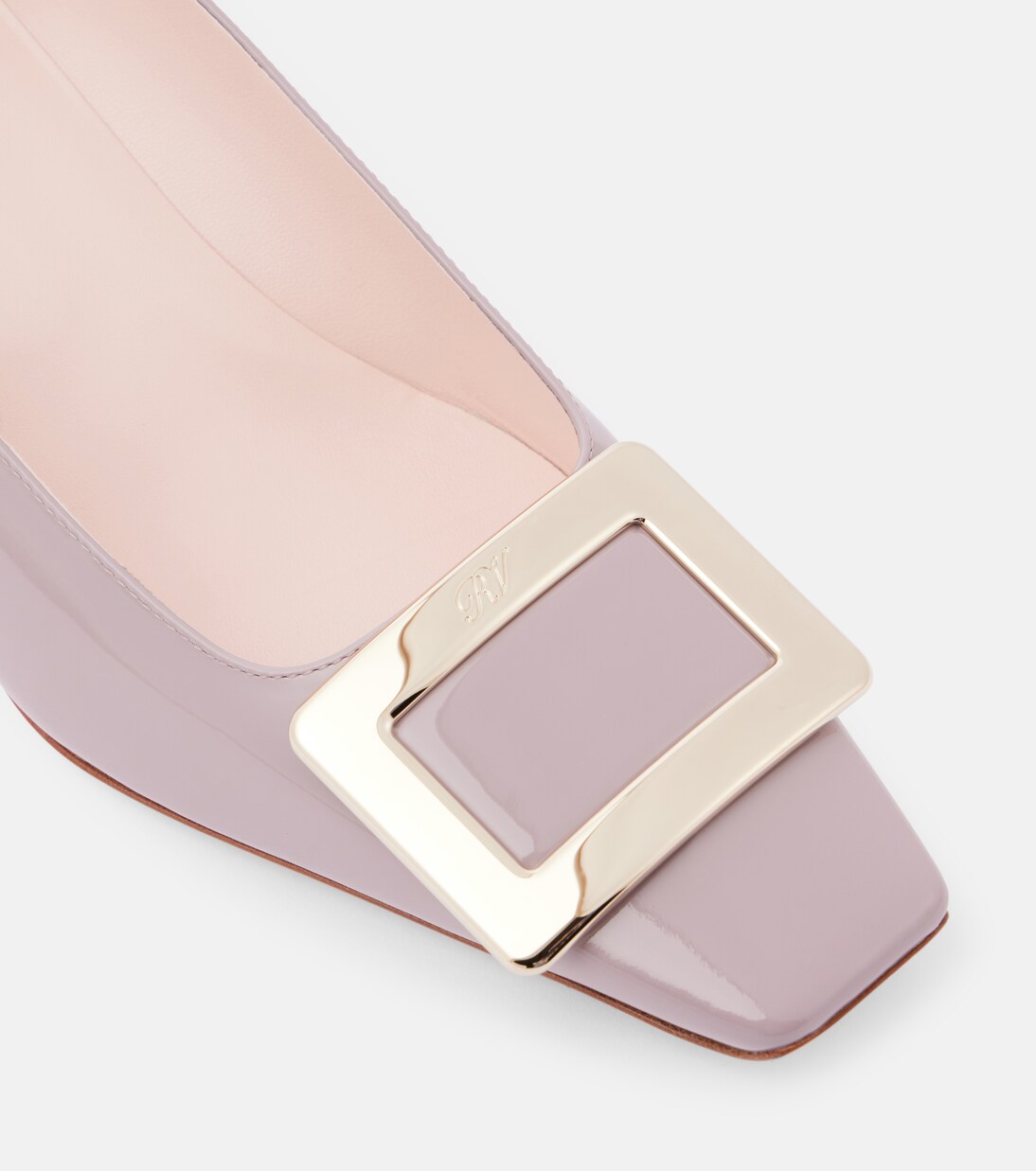 Belle Vivier 45 patent leather pumps | Roger Vivier