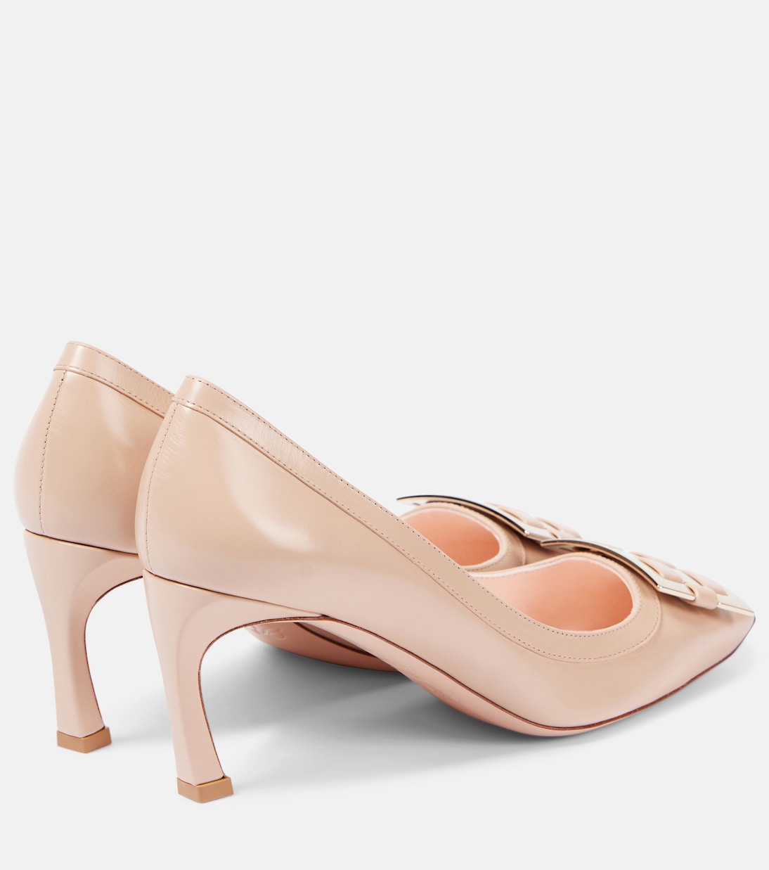 Trompette 70 leather pumps | Roger Vivier