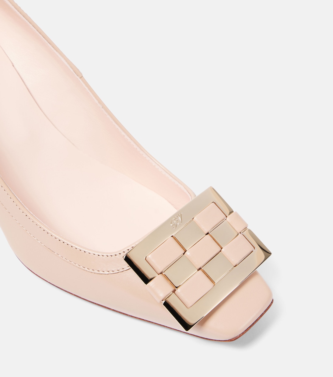 Trompette 70 leather pumps | Roger Vivier