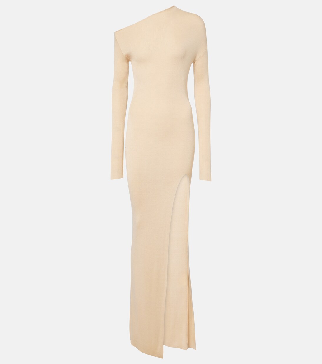 Robe longue Ciro en soie mélangée | Aya Muse