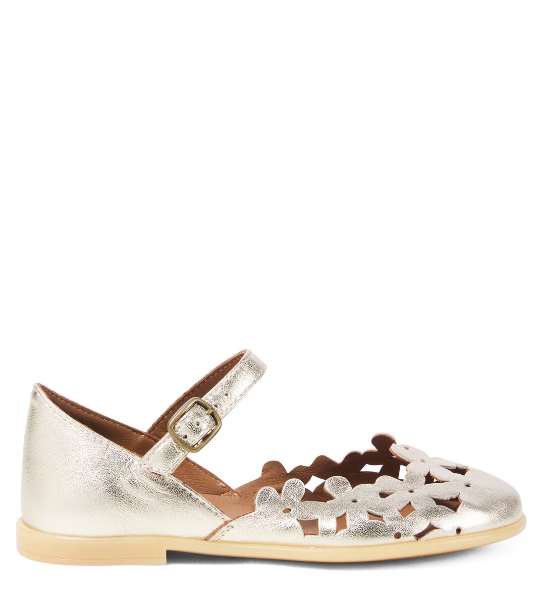 Laminato leather ballet flats | PèPè