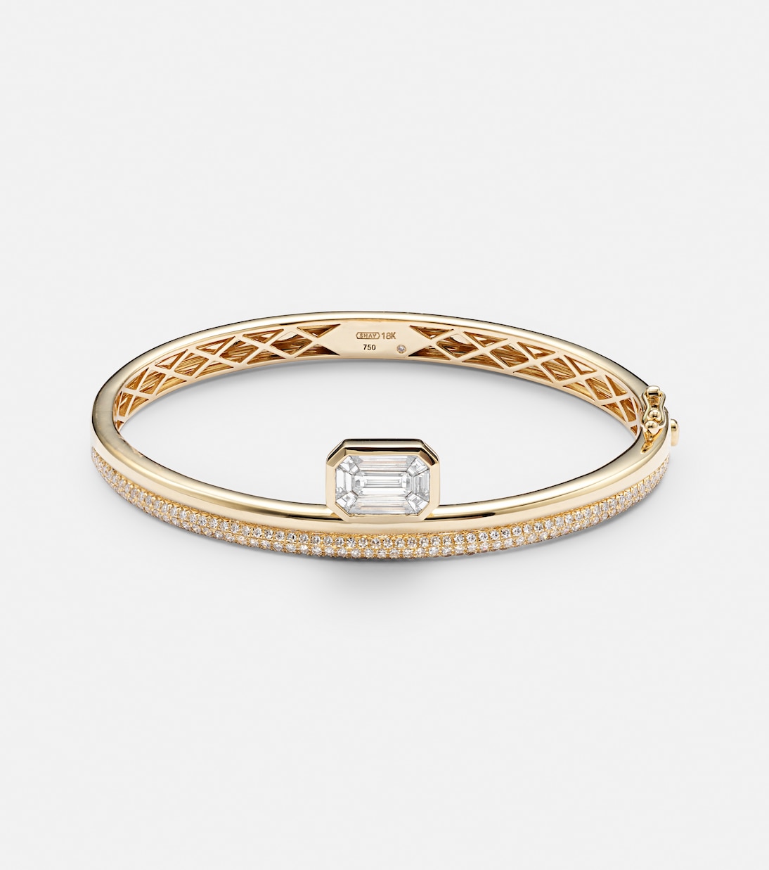 Pulsera de oro de 18 ct con diamantes | Shay Jewelry