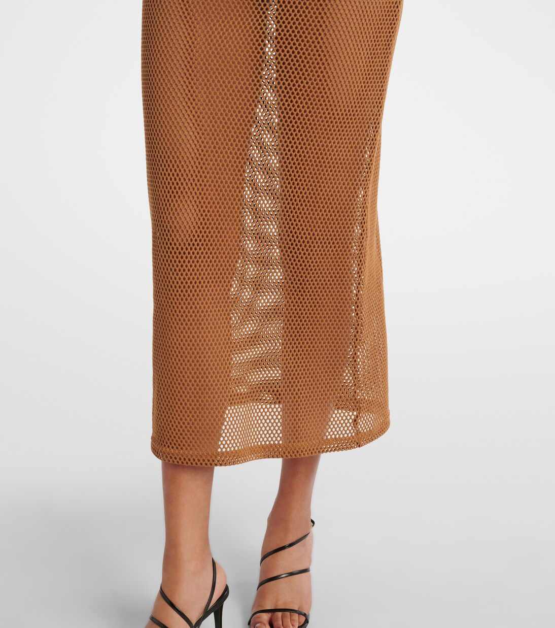 Robe midi en coton | Courrèges