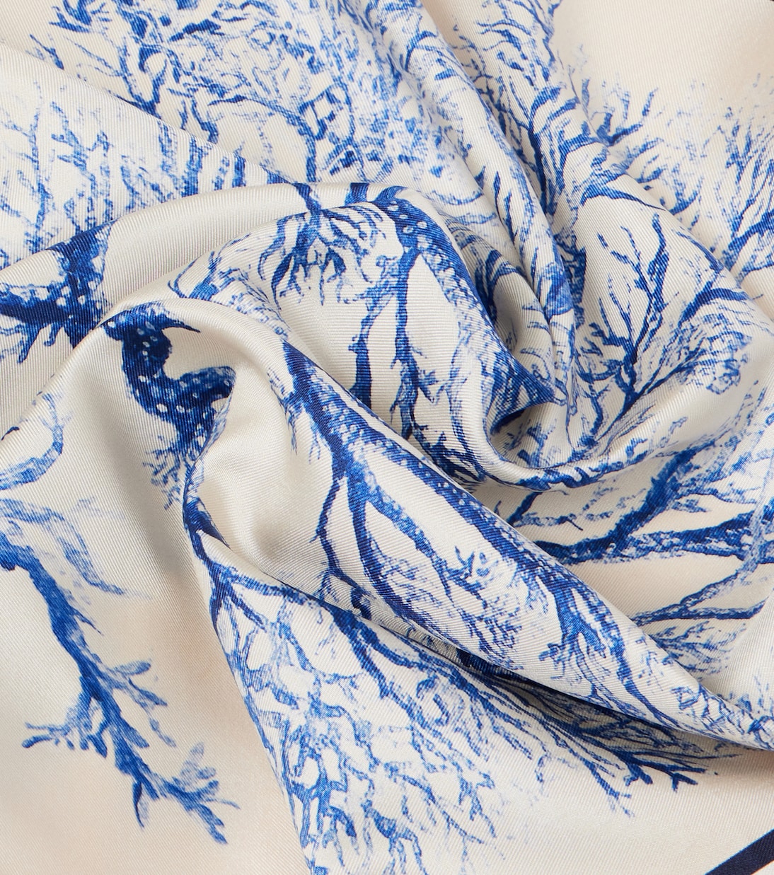 Foulard in seta con stampa | Agua by Agua Bendita