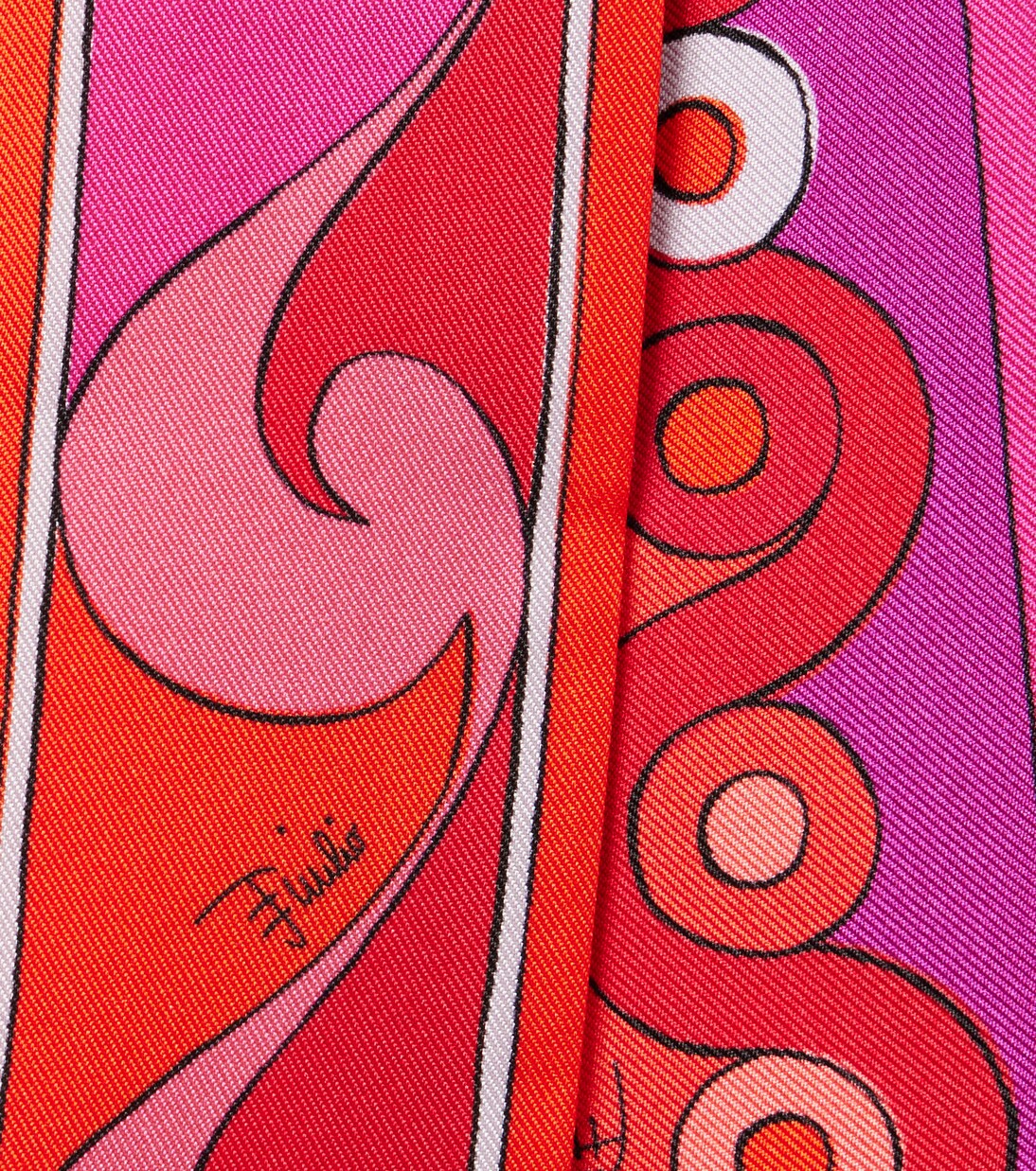 Iride silk twill scarf | Pucci